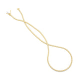 Diamond Choker Tennis Necklace 2.45ct