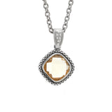 Andrea Candela Cushion Cut Pendant