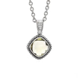 Andrea Candela Cushion Cut Pendant