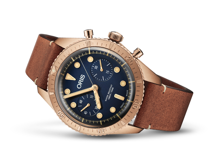 Oris carl brashear bronze for 2024 sale