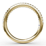 Split Prong Diamond Band