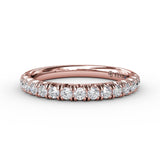 Modern Pave Diamond Band