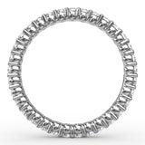 Contemporary Diamond Eternity Band