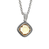 Andrea Candela Cushion Cut Pendant