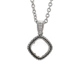 Andrea Candela Cushion Cut Pendant