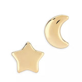 Moon & Star Earring