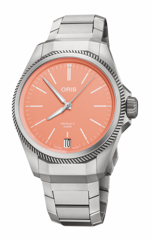 Oris ProPilot X Calibre 400 Salmon