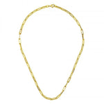Yellow Gold Paperclip Link Chain