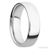 7 mm wide Ultra Comfort (our most comfortable profile) 14K White Gold band.