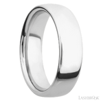 7 mm wide Ultra Comfort (our most comfortable profile) 14K White Gold band.