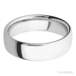 7 mm wide Ultra Comfort (our most comfortable profile) 14K White Gold band.