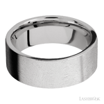 8 mm wide Flat Cobalt Chrome band.