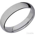 5 mm wide Domed Tantalum band.