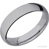 5 mm wide Domed Tantalum band.
