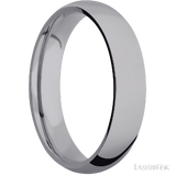 5 mm wide Domed Tantalum band.