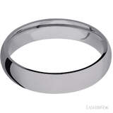 5 mm wide Domed Tantalum band.