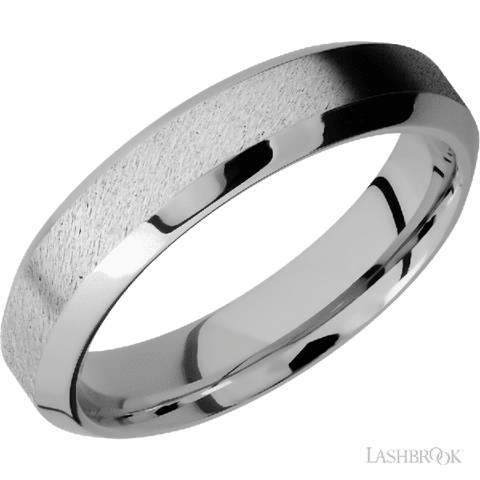 5 mm wide High Bevel Cobalt Chrome band.
