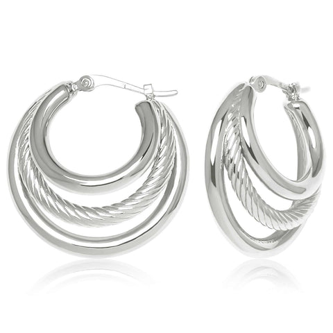 Triple Twist Hoop