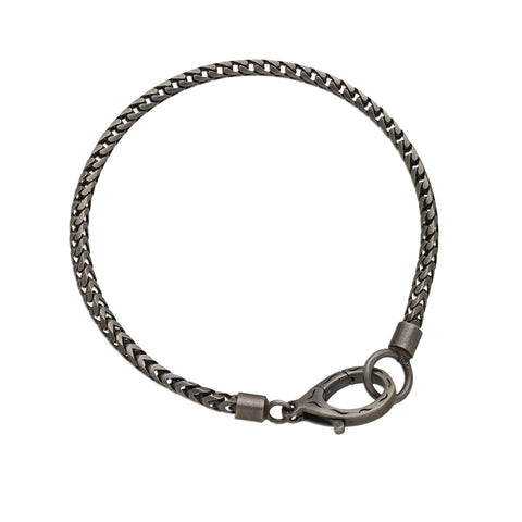 Ulysses Mesh Bracelet with Oxidized Silver