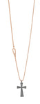 The Cross Pendant Rose Gold Vermeil