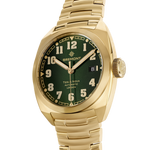 Terra Nova 40.5mm Date Bronze Green Dial Bracelet