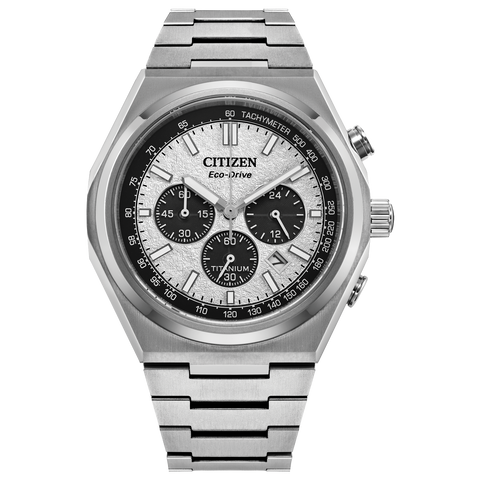 Citizen Zenshin Chrono Super Titanium™ Silver Dial