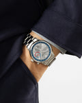 Club Sport neomatik Worldtimer Silver