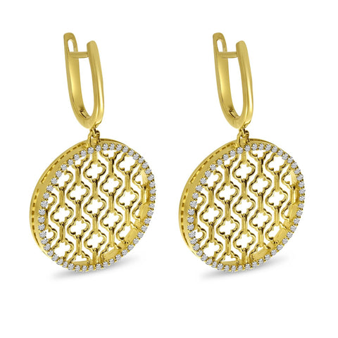 Basketweave Earrings