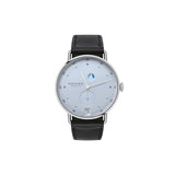 NOMOS Metro date power reserve ice blue