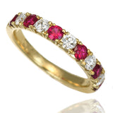 Ruby and Diamond Band