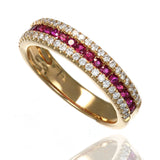 Ruby and Diamond Band