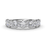 Scalloped Diamond Ring