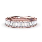 Baguette Diamond Wedding Band
