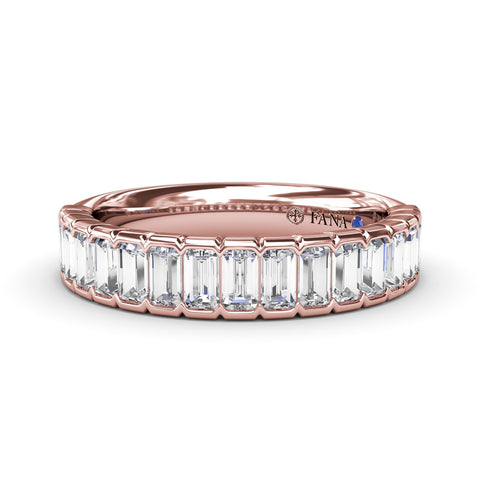 Baguette Diamond Wedding Band