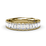 Baguette Diamond Wedding Band