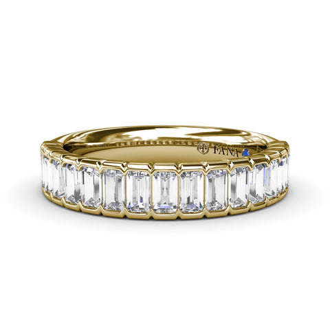 Baguette Diamond Wedding Band