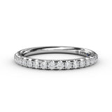 Pave Diamond Anniversary Band