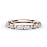 Pave Diamond Anniversary Band
