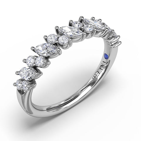 Marquise Diamond Band