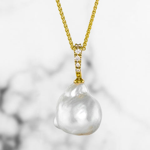 Baroque Pearl Pendant