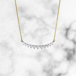 Diamond Bar Necklace