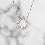 Diamond Circle Pendant