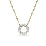 Diamond Circle Pendant