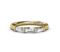 Baguette Diamond Wedding Band