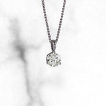 Solitaire Diamond Pendant