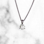 Solitaire Diamond Pendant