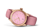 Oris Divers 65 Bronze Cotton Candy Lipstick Pink