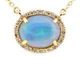 Opal Pendant and Earrings - Scherer's Jewelers