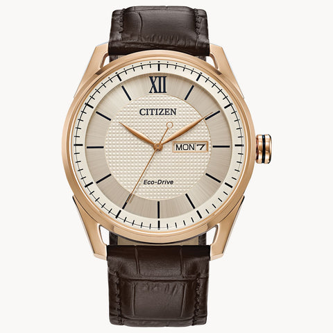 Citizen Eco Drive Classic Ivory Dial