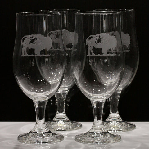 Buffalo Craft Classic Glasses (Set of 4) - Scherer's Jewelers